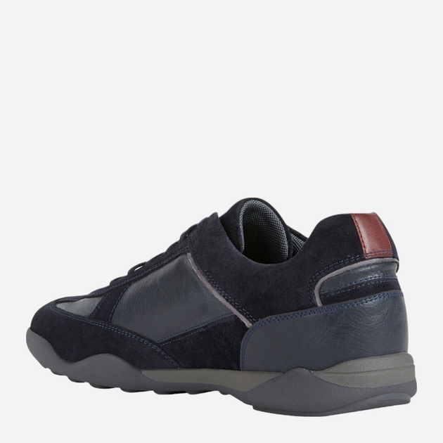 Sneakersy męskie skórzane Geox U26FEA022PT-C4002 40 Granatowe (8050036857002) - obraz 3