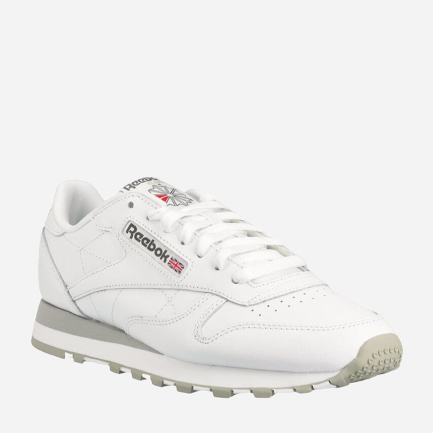 Buty sportowe męskie skórzane Reebok Classic Leather 100008789 42 Białe (4065422568367) - obraz 2