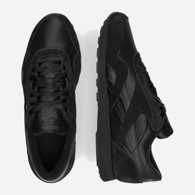 Buty sportowe męskie Reebok Classic Nylon 100033377 45 Czarne (4066752981840) - obraz 4
