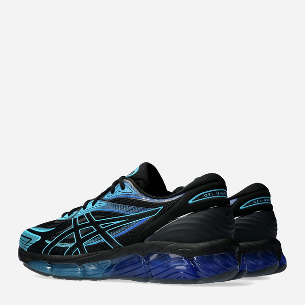 Чоловічі кросівки Asics Gel-Quantum 360 VIII 1203A305-003 42.5 Чорний/Блакитний (4550457155663) - зображення 4