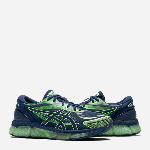 Чоловічі кросівки Asics Gel-Quantum 360 VIII 1203A305-400 43.5 Темно-синій/Зелений (4550457189439) - зображення 4