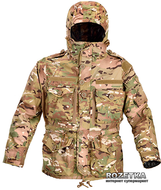 Куртка тактична чоловіча Defcon 5 Sas Smock Jaket Multicamo XL Мультикам (14220111) - зображення 1
