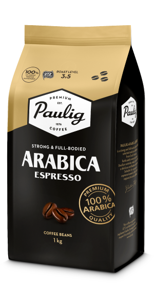 Кава в зернах Paulig Arabica Espresso 1кг - Фото 1 Кава в зернах Paulig Arabica Espresso 1кг - изображение 1