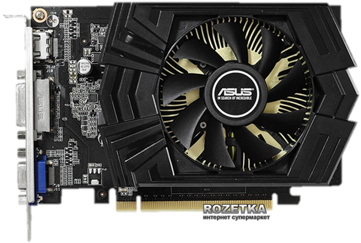 Видеокарта Asus PCI-Ex GeForce GT 740 2048MB GDDR5 (128bit) (1033/5000 ...