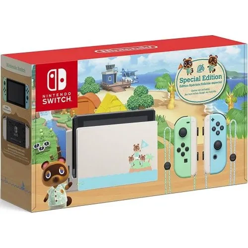 Портативная игровая консоль Nintendo Switch Animal Crossing: New Horizons Limited Edition [51109] - изображение 3