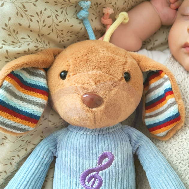 Zabawka interaktywna Woopie Toys przytulanka Piesek z dzwiekiem i swiatlem (5906280650735) - obraz 6