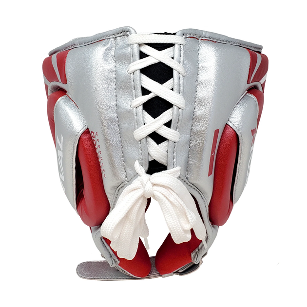 Боксерський шолом Rival RHG100 Professional Headgear Red Silver (RHG100-Red/Silver-S) - зображення 4