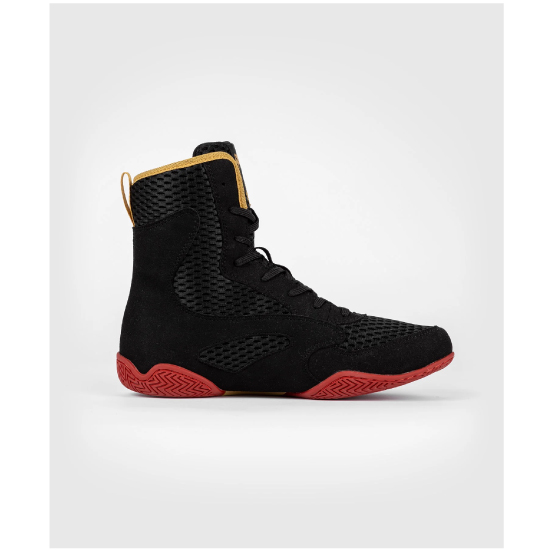 Боксерки Venum Contender Boxing Black Gold Red (VENUM-04958-603-13-47) - зображення 3