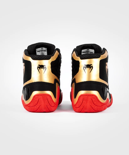 Борцівки Venum Elite Wrestling Shoes Black Gold Red (VENUM-05083-603-13-47) - Фото 6 Борцівки Venum Elite Wrestling Shoes Black Gold Red (VENUM-05083-603-13-47) - зображення 6