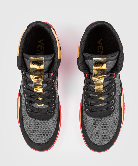 Борцівки Venum Elite Wrestling Shoes Black Gold Red (VENUM-05083-603-13-47) - Фото 7 Борцівки Venum Elite Wrestling Shoes Black Gold Red (VENUM-05083-603-13-47) - зображення 7
