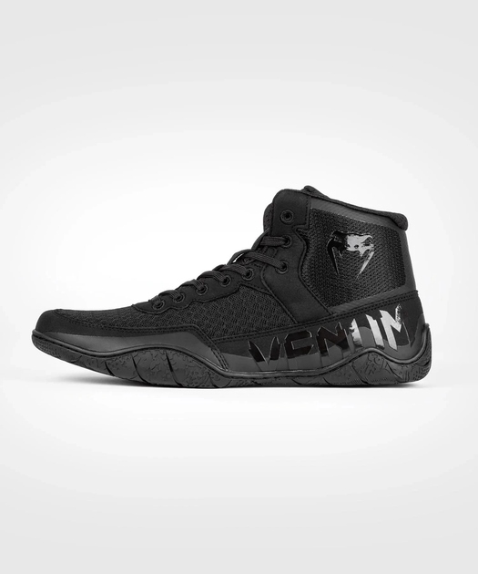 Борцовки Venum Elite Wrestling Shoes Black Black (VENUM-05083-114-7.5-40) 