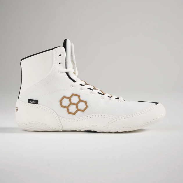 Борцовки Rudis Colt 2.0 Adult Wrestling Shoes White Gold (CLT-0019-WG-014-48) - Фото 2 Борцовки Rudis Colt 2.0 Adult Wrestling Shoes White Gold (CLT-0019-WG-014-48) - изображение 2