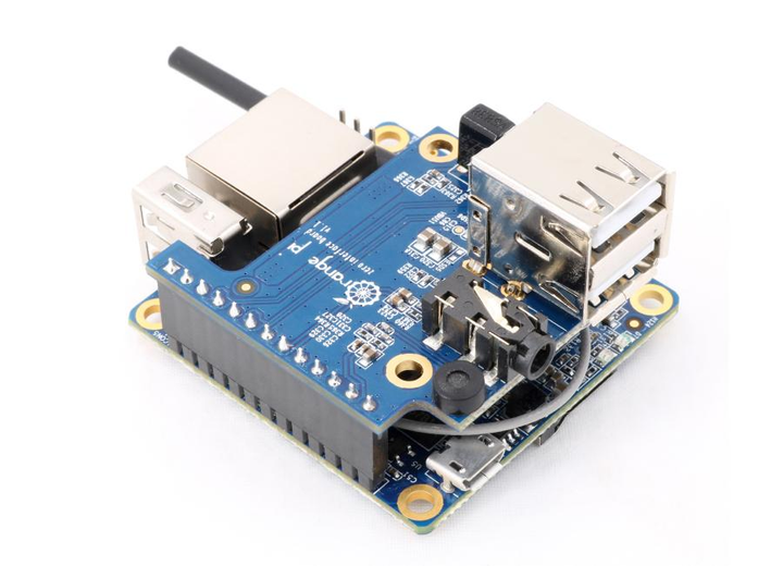 Плата расширения для Orange Pi Zero v1.2 (USB, audio 3.5, IR, микрофон) - изображение 4