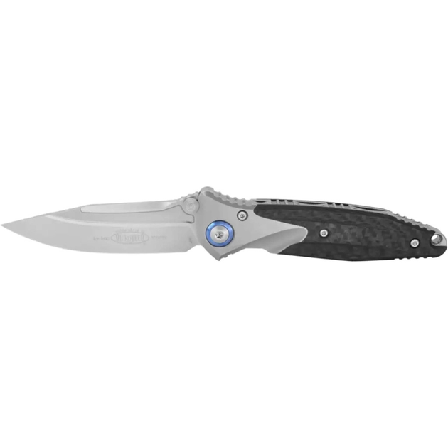 Ніж Microtech Socom Bravo Mini Drop Point Bead Blast Titanium CF (m410952) - зображення 1