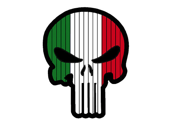 Нашивка Flag Skull ITALY [8FIELDS] (для страйкболу) - зображення 1