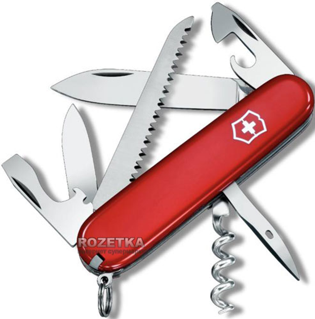 Швейцарський ніж Victorinox Camper Red (1.3613) - зображення 1