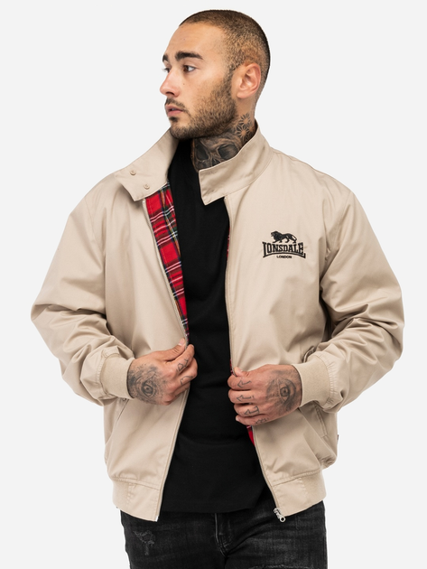 Ветровка мужская Lonsdale Classic 110538-8352 S Песочная (4255581508179 ...