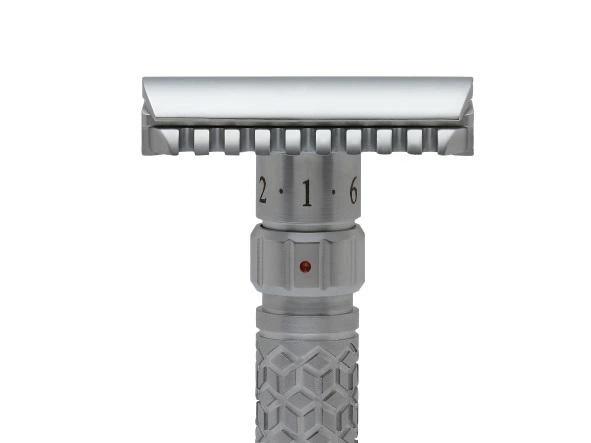 Станок для гоління Т-подібний Pearl Flexi Adjustable Safety Razor Open Comb - изображение 3