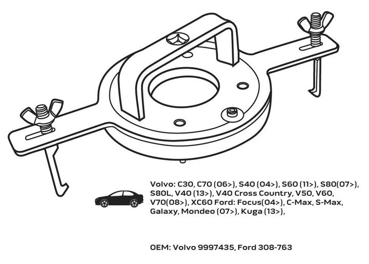 Знімач зчеплень коробок DCT NEO Tools Ford/Volvo 11-171 (5907558437379) - зображення 6