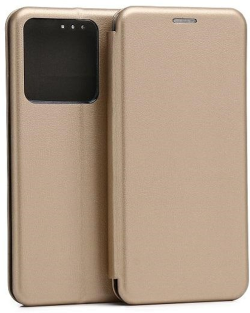 Etui z klapką Beline BookMagnetic do Xiaomi Redmi Note 13 Pro 5G Gold (5905908352327) - obraz 1