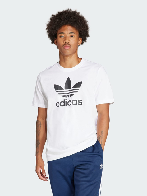 Koszulka męska bawełniana adidas Originals IV5353 M Biała (4066759611689) - obraz 1