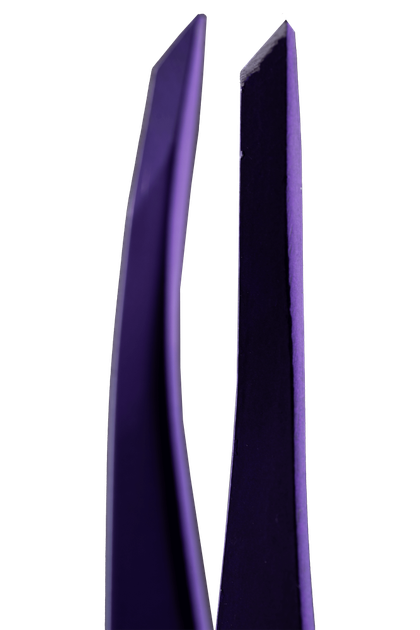 Пинцет скошенный профессиональный для бровей Zola Violet - изображение 2