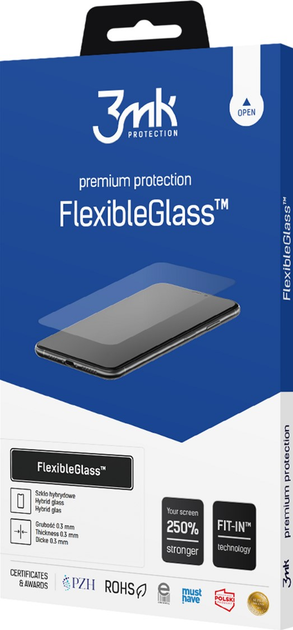 Захисне скло 3MK FlexibleGlass для Xiaomi Redmi Note 13 5G (5903108551939) - зображення 1