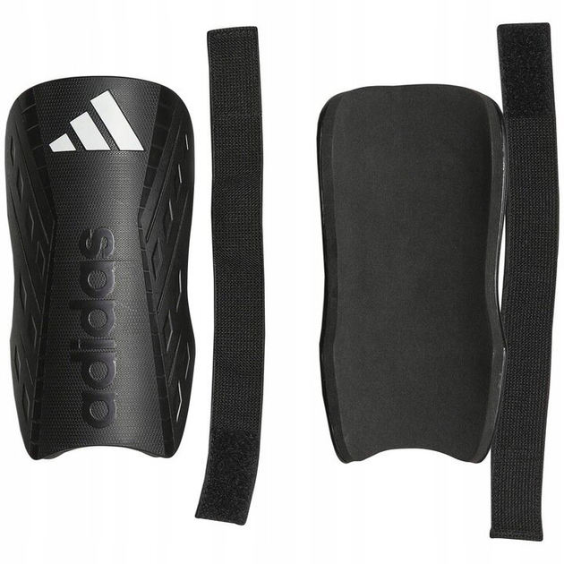 Ochraniacze piłkarskie Adidas Tiro Club Shin Guards HN5601 L Czarno-białe (4065432935548) - obraz 2