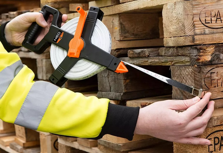 Taśma miernicza NEO Tools z włókna szklanego 50 m x 10 mm 68-051 (5907558471755) - obraz 6