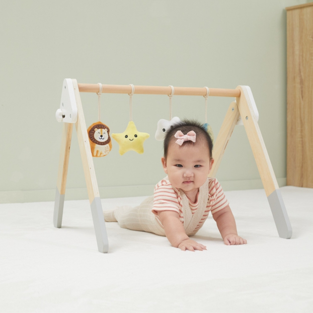 Stojak dla niemowląt Viga Polarb Baby Gym (6971608440854) - obraz 9