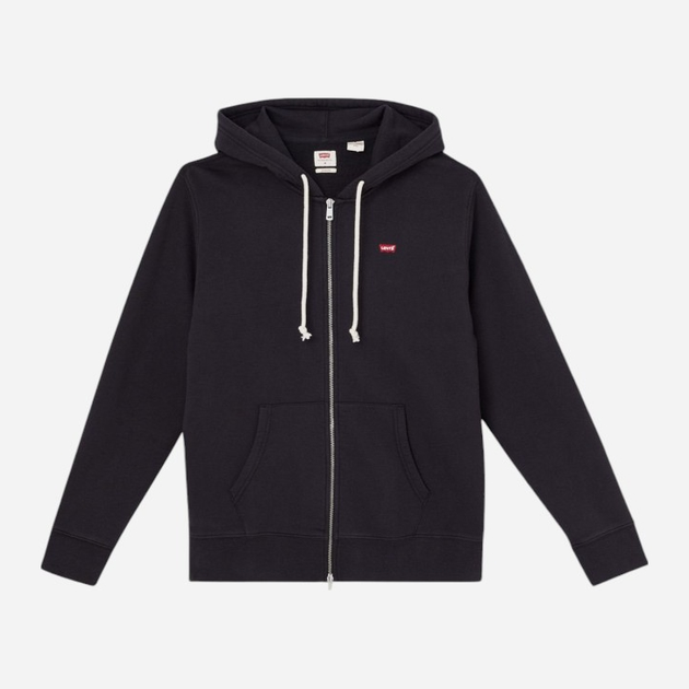 Толстовка на блискавці чоловіча Levi's The Original Hm Zip Up 34584-0016 M Чорна (5401043952472) - зображення 4