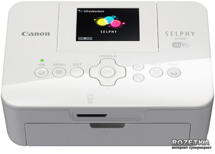 Портативный принтер Canon SELPHY CP-910 White with Wi-Fi