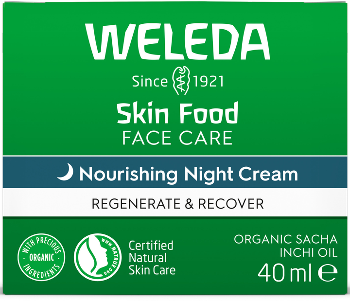 Krem na noc Weleda Skin Food odżywczy 40 ml (4001638580205) - obraz 2