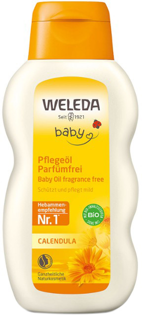 Olejek dla niemowląt Weleda Calendula 200 ml (4001638096560) - obraz 1