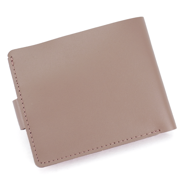 Жіноче портмоне шкіряне на кнопці Handycover HC0042 нюдовий - зображення 6