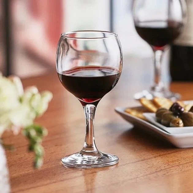 Набір келихів для вина Pasabahce Bistro 175 мл 6 шт (44415) - Фото 6 Набір келихів для вина Pasabahce Bistro 175 мл 6 шт (44415) - зображення 6