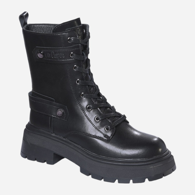 Жіночі черевики високі Lee Cooper LCJ-24-01-2978LA 36 (3UK) 23 см Чорні (5904292160044) - зображення 1