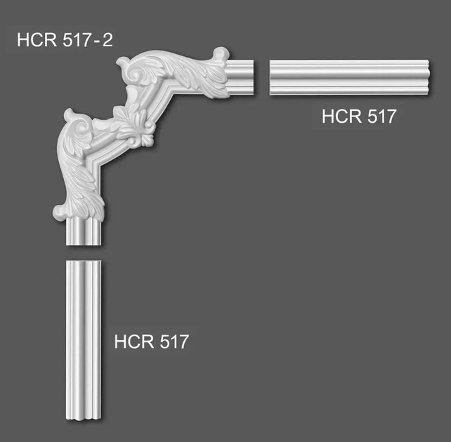 Молдинг полимерный Grand decor HCR 517 17*42*2000 мм - изображение 5