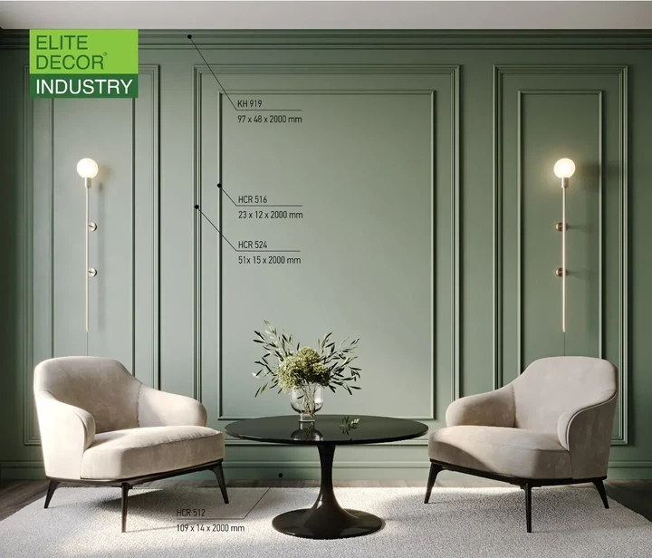 Молдинг полимерный Grand decor HCR 512 14*109*2000 мм - изображение 5