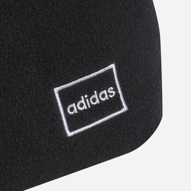 Дитяча зимова шапка-біні adidas Fleece OSFY HI3685 52-54 см Чорна (4065431201798) - зображення 4