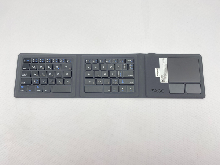 Портативна клавіатура ZAGG Tri-Fold Grey (UKR) g1 - зображення 3