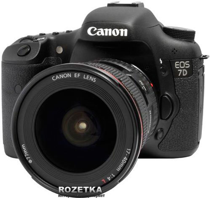 Фотоаппарат Canon EOS 7D + объектив 17-40 IS (3814B141) купить на ...