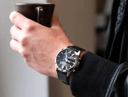 Мужские наручные часы CASIO EFV-C120L-8AEF Серебро-Черный/Экран Черный - изображение 3