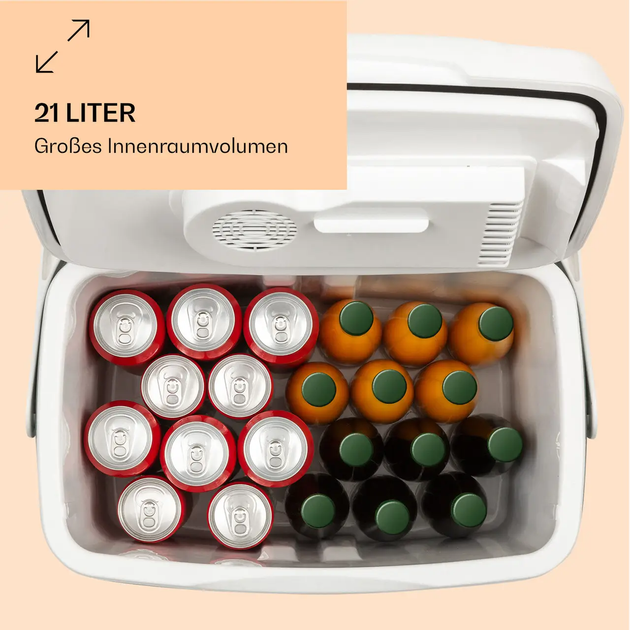 Переносний холодильник Klarstein Beer Belly 21 Зелений – фото