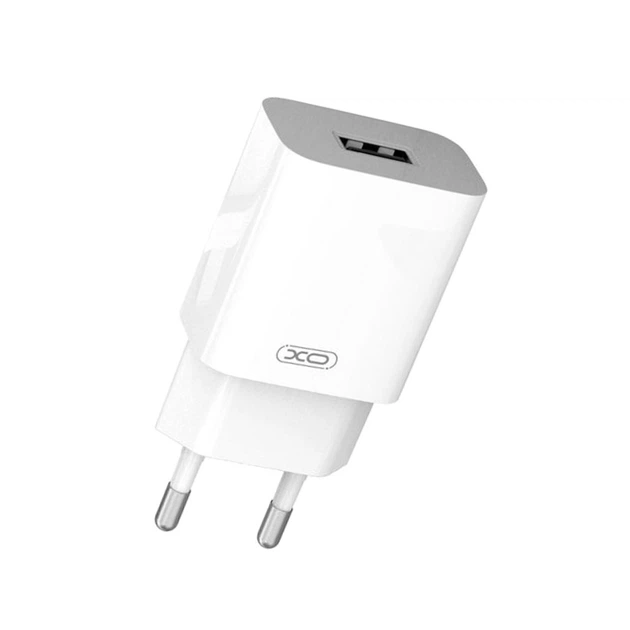 Сітчастий зарядний пристрій XO L99 2.4A/1USB White 68165 - Фото 1 Сітчастий зарядний пристрій XO L99 2.4A/1USB White 68165 - зображення 1