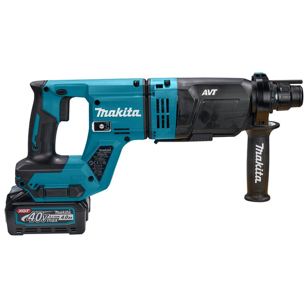 Акумуляторний перфоратор Makita XGT 40 V MAX HR 007 GM 201, 2 акб, з/п, кейс (HR007GZ) - зображення 3