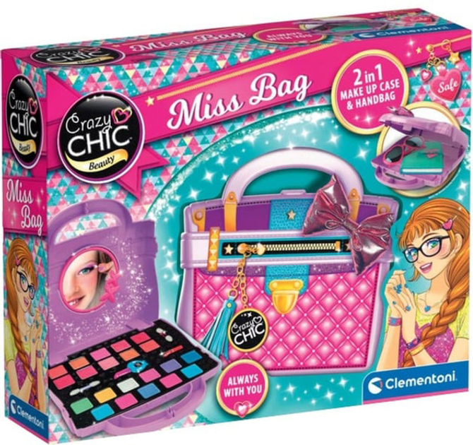 Набір для дівчаток Clementoni Crazy Chic Miss Bag (8005125186655) - зображення 1