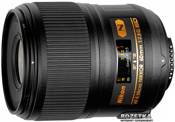 ニコン AF-S Micro NIKKOR 60mm f/2.8G ED Nikon AF-S Micro Nikkor 60mm f/2.8G ED (JAA632DB) – фото