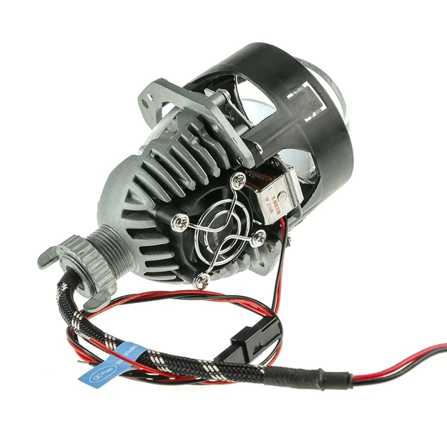 Світлодіодні Bi-LED лід лінзи Cyclone LED BL 2.5" I2 35W 5000K 12-16V (2шт) - зображення 5