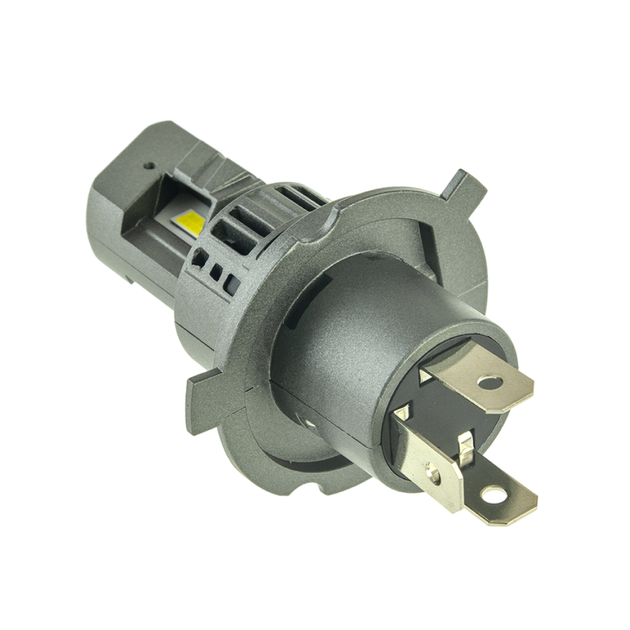 Лампа светодиодная для фар cyclone led h4 5000k 6700lm 25W type 44 2 шт комплект - изображение 3
